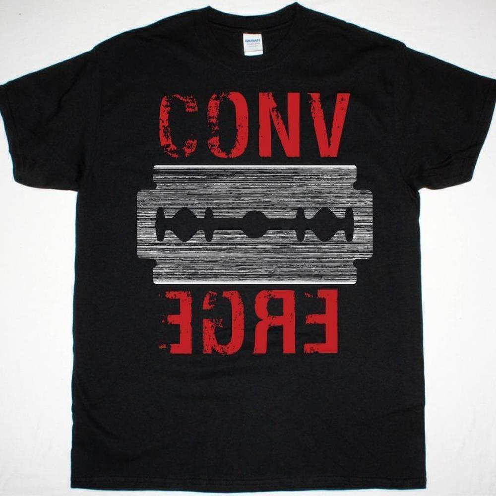 Converge Razor Blade Chaotic Hardcore Metal Black T-Shirt